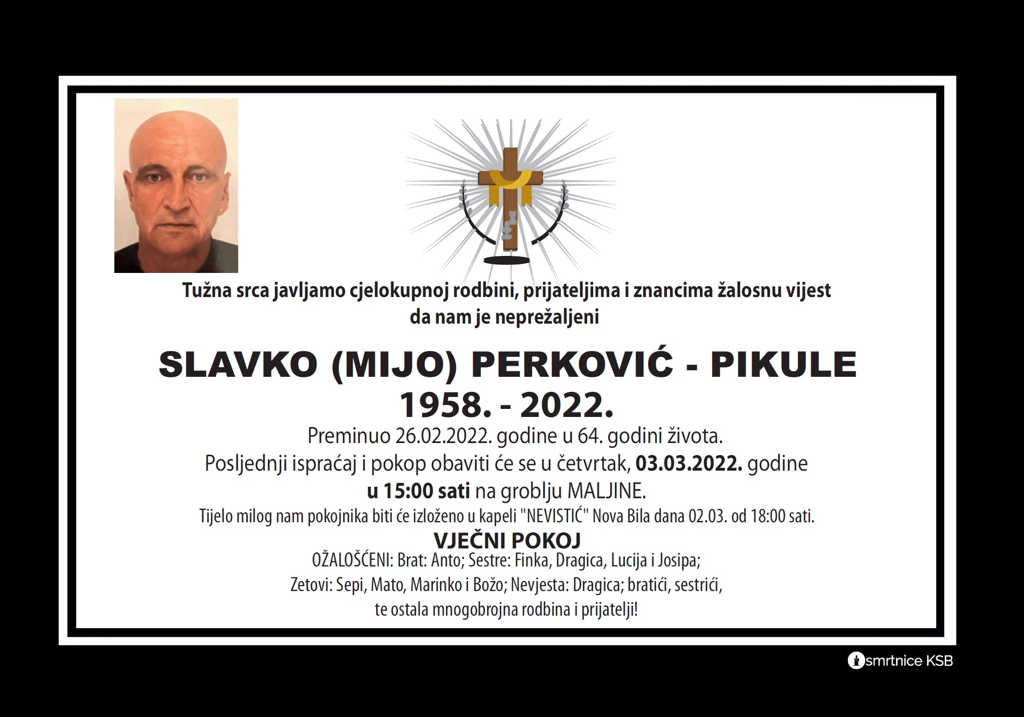 Pročitajte više o članku Slavko (Mijo) Perković – Pikule