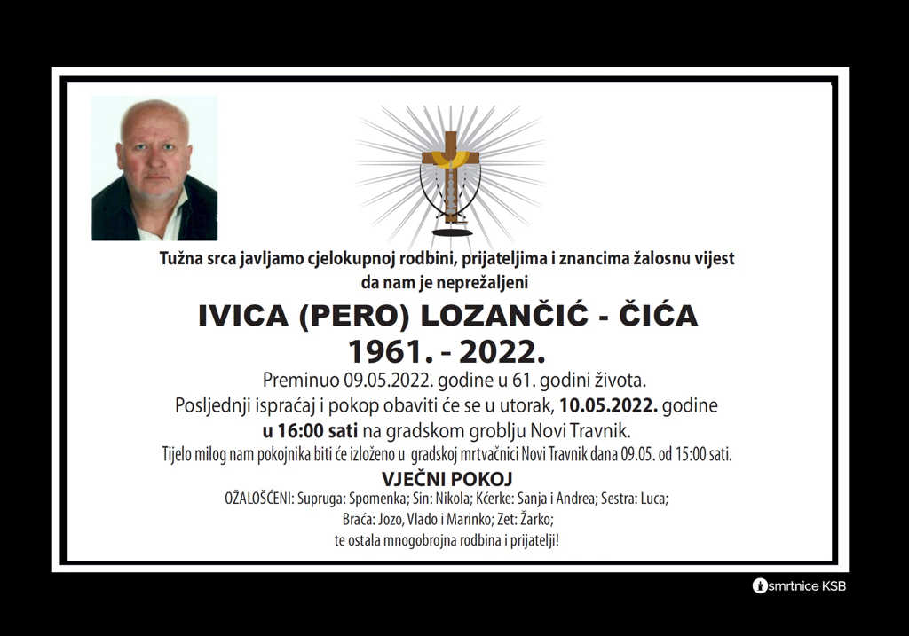 Pročitajte više o članku Ivica (Pero) Lozančić – Čića