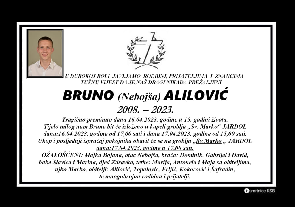Pročitajte više o članku Bruno (Nebojša) Alilović