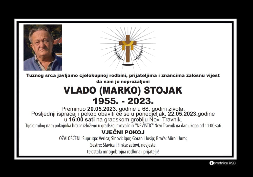 Pročitajte više o članku Vlado (Marko) Stojak