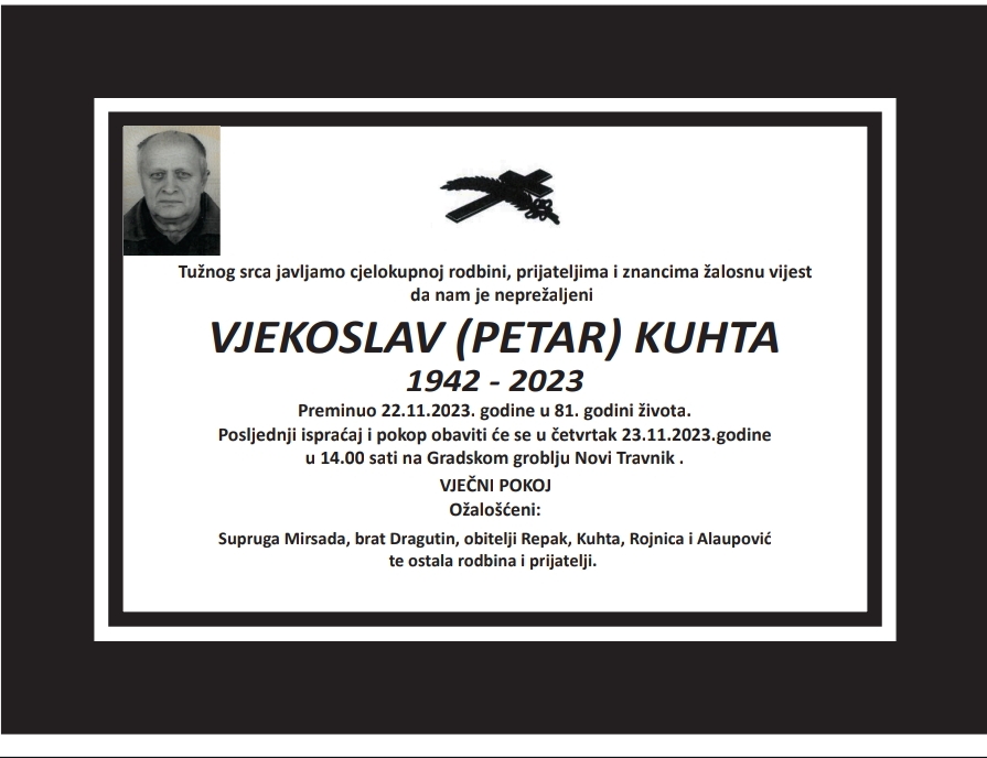 Pročitajte više o članku Vjekoslav (Petar) Kuhta