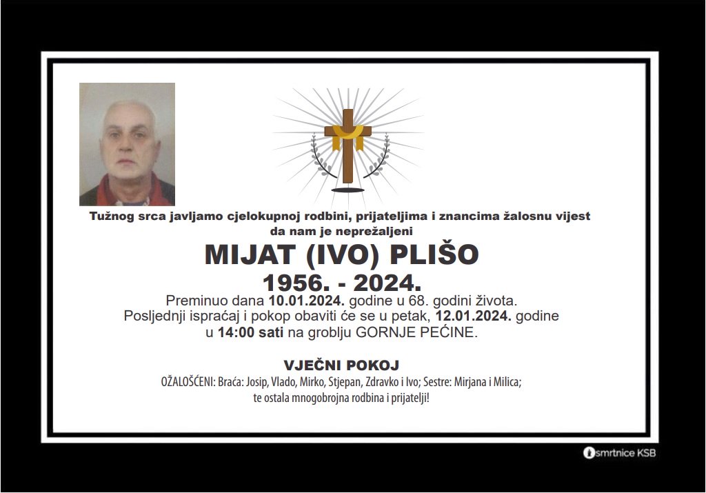 Pročitajte više o članku Mijat (Ivo) Plišo