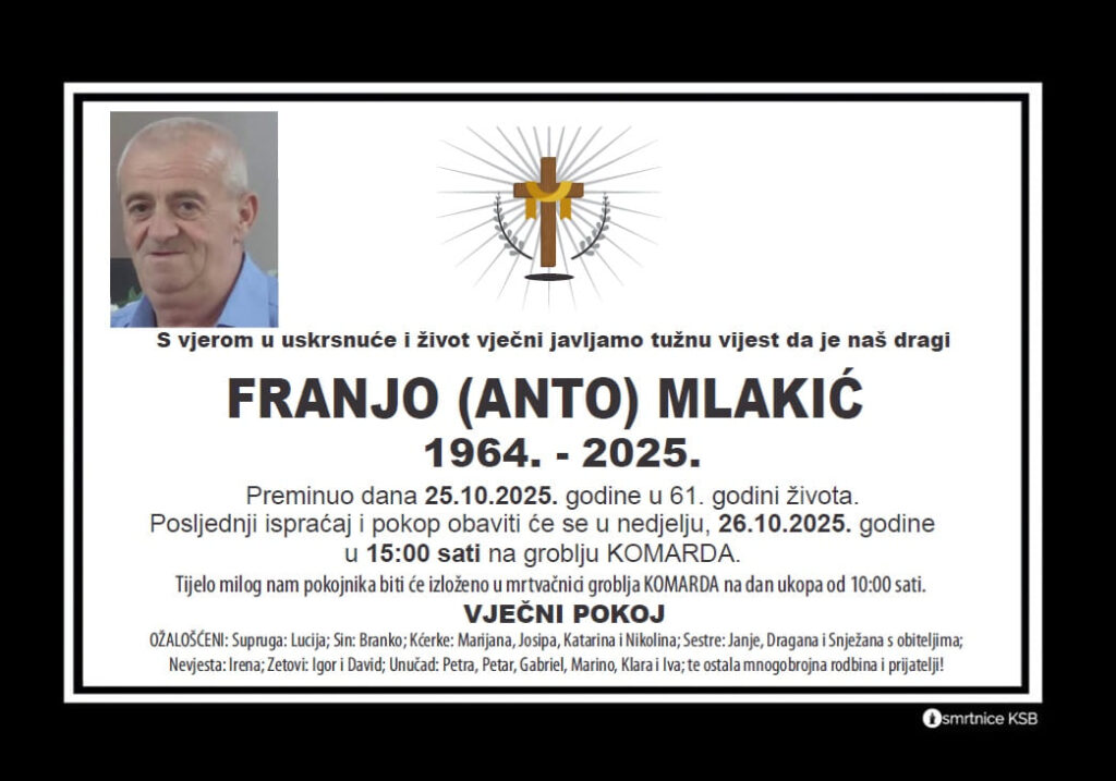Franjo (anto) mlakić